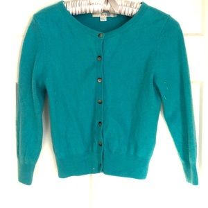 Cashmere crop cardigan